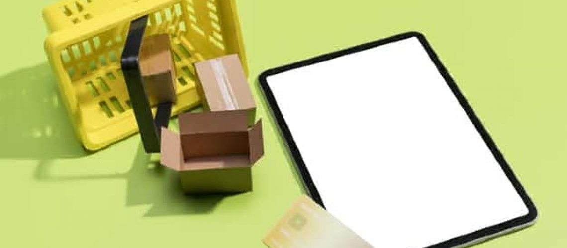 high-angle-online-shopping-with-copy-space_23-2148625689